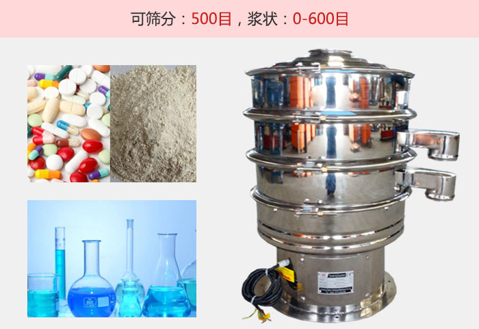 醫(yī)藥振動篩篩分范圍介紹