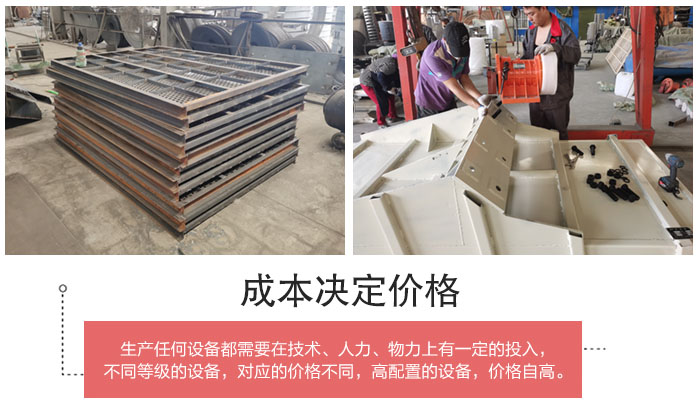 直線篩分機篩網,篩箱部件展示